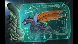 ARK_Gamma Dragon Solo with Rock Drake on Fjordur