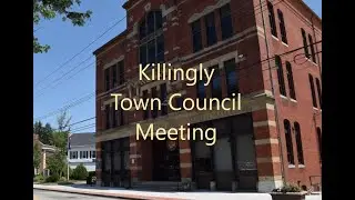 Killingly Town Council   Special Meeting 5-20-2025