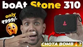 boAt Stone 310 Unboxing & Review 🔥 Only ₹999 😲 Best Budget Bluetooth Speaker?