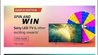 amazon Quiz answers spin and win March 2, 2021