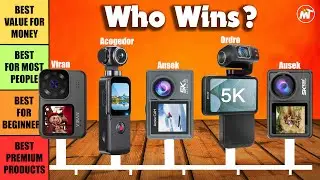 MEILLEURES cam&eacute;ras d'action 5K | Les 5 seules &agrave; consid&eacute;rer aujourd'hui !