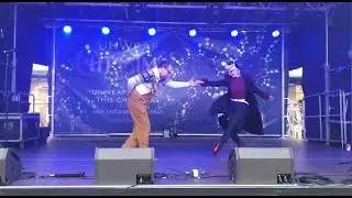 Jolly Jivers,  Rosy Apples,  & Adam Hoffman ,   dance , Now Bromley, Christmas  light switch on,