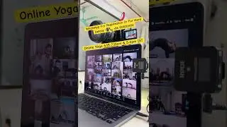 Zoom Online Yoga Classes #yoga #yograja #backbend #advancedyoga #zoomyoga #onlineyogatraining