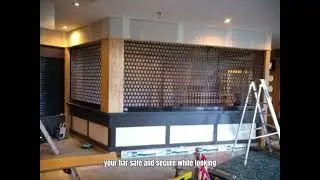 CL70 PVC Bar Roller Shutters #cheaprollershutters #construction #rollershutter