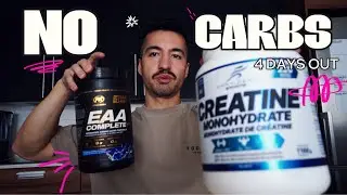 NO CARB DAY | 4 DAYS OUT | SHAYNEGAINS | NATURAL BODYBUILDING PREP
