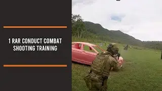 1 RAR conduct combat shooting training