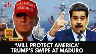 Trump Hails Major Drug Bust At Sea | Strong Message on Border & National Security | 4K Video | N18G