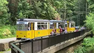 Saské Švýcarsko - Křinická tramvaj v Bad Schandau