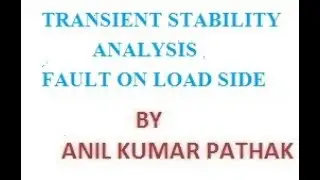 Transient stability analysis in power system continued  2(Sudden change in electrical output)