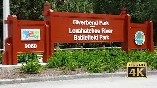 Riverbend Park / Battlefield Park - Kayaking, Biking and Hiking- Jupiter, Florida [4K]