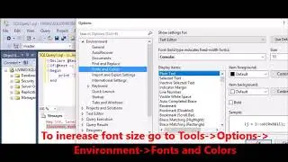 MSSQL - Microsoft SQL Server Management Studio - How to increase font size