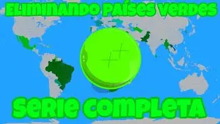 Eliminando países verdes, serie completa #videosinofender #countryballs #humor #viralvideo