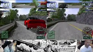 Initial D v3 &mdash; BAKA (AE86) против NEMUI (180SX) Битва Акаги (7 из 7)