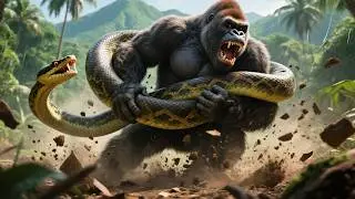 King Kong vs Anaconda: The Jungle Throne War