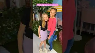 Real or a set??? 🏖️🌴 w/ @LikeNastyaofficial #trending #tiktok #shorts