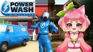 【power wash simulator】お掃除しながら雑談🐸【#VTuber】