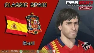 RAÚL   -face y stats- (Classic Spain)