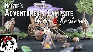 🏕 Nolzur's Marvelous Miniatures | Adventurer's Campsite | Paint & Review | (TheDungeonMattster #25)
