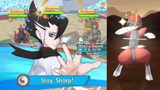 1/5 Kimono Grimsley & Bisharp On-Type at 2000pts Champion Stadium | Pok&eacute;mon Masters EX
