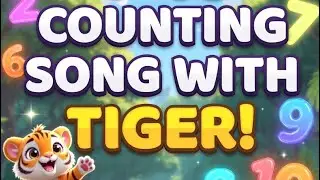 Numbers Song 1&ndash;10 with Baby Tigers | Fun Counting Song for Kids 🐯🎵