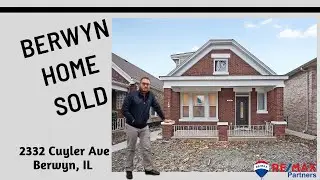 Sold!!! 2332 Cuyler Ave Berwyn, IL