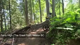 Mountain Biking Fairly High (The Great Trail)