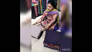 Latest Ajrak Print Fabric for Kurti | Ajrak Print Fabric