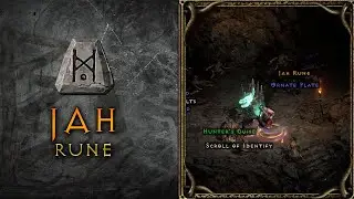 Diablo 2: Resurrected - Jah Rune Drop