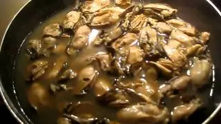 Pan Cooked Fresh Oysters