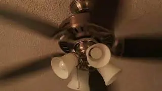 Ceiling Fan installed in our Dining Room