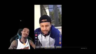 FlightReacts To Curry Saying &ldquo;Look At Curry Man&rdquo; On Instagram Live!