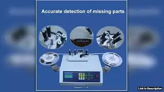 Automatic SMD Component Counter Adjustable Speed Count Machine for Resistance IC Chip Inductance Ca