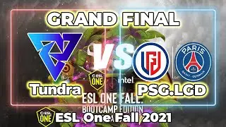 [ DOTA 2 LIVE ] TUNDRA VS PSG.LGD | Grand Final ESL One Fall 2021 English Cast