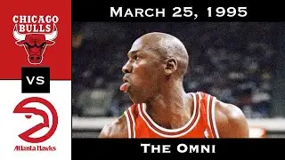 Full Game: The Shot That Proved He Was Back | Michael Jordan vs Hawks (March 25, 1995)