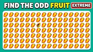 Find the ODD One Out - Extreme Edition 🍉🥳🥭| Easy, Medium, Hard | 40 Levels | Piggy Quiz