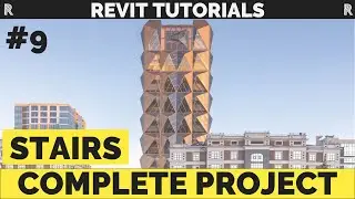 RCC | Complete Revit Tutorial Part 9 | Stairs