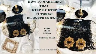DIY Resin Nikah Tray Tutorial | Beginner Friendly (No Glue, No Mess, No Stress!)