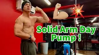 Arm Day Goals - Triceps, Biceps, Shoulders - Pump!