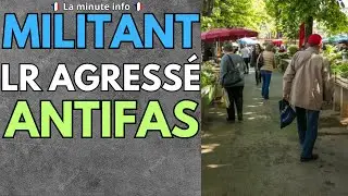 UNE MILITANTE LR DE L'ULTRA MEGA GIGA DROITE AGRESS&Eacute;E PAR DES ANTIFAS HUMANISTES DU CAMP DU BIEN