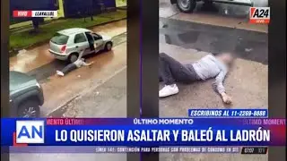 🔴 Llavallol: se defendi&oacute; de un robo y bale&oacute; al delincuente de 18 a&ntilde;os