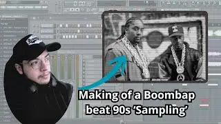 [MAKING OF] OLD SCHOOL MELODIC BOOMBAP Instrumental -RAKIM Track 90s