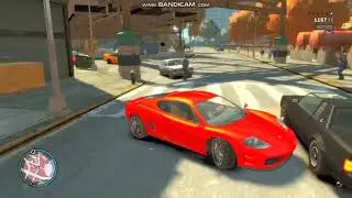 GTA IV GAMEPLAY SCENE P1 - Getting busted by 7 times in a row (cut7)