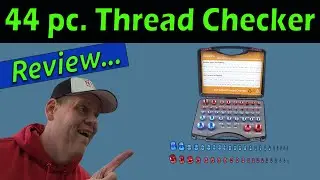 TOOL REVIEW: 44 Piece Thread Checker &ndash; Must-Have Tool for Nuts & Bolts! 💪 🔧 🔩