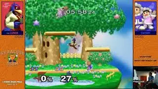 King of Upstate 2024 Super Smash Bros. Melee | lumor vs SwebBy Top 8 Losers