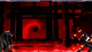 Super Kusanagi (Me) vs Ex. O. Iori (CPU AI Easy)