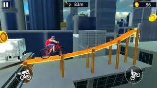 BMX Bike Stunt 2018 : Tricky Bicycle parkour Game - Gameplay Android games