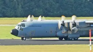 DEPARTURE C130,  Bisontes, Portuguese AF, 16806, Eindhoven Airport