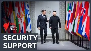 Western allies pledge security guarantees for Ukraine