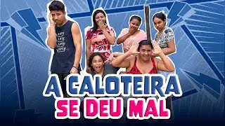 Caloteira não pagou e levou taca
