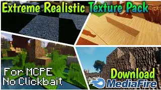 CMR Extreme Realistic Texture Pack for MCPE. For (low/high) end devices [no lag] #roadto1000subs